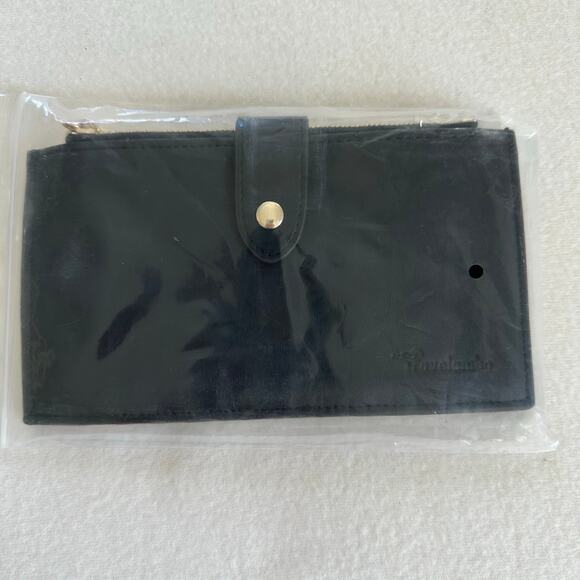 Travelambo Women RFID Blocking Bifold Wallet Black Brand New - Picture 7 of 7